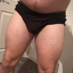 Cock and naked body