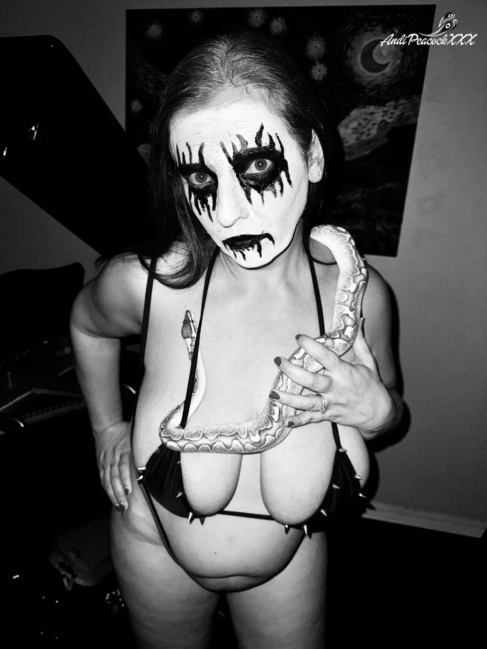 Black Metal Bikini #9