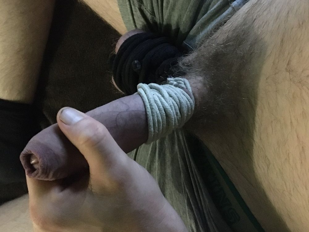 Hairy Dick And Cum Filled Balls Bound #60