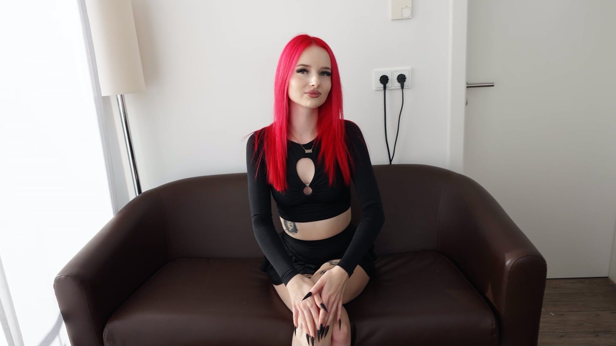 Redhead Skinne Teen Kim at First Time Casting Sex #4