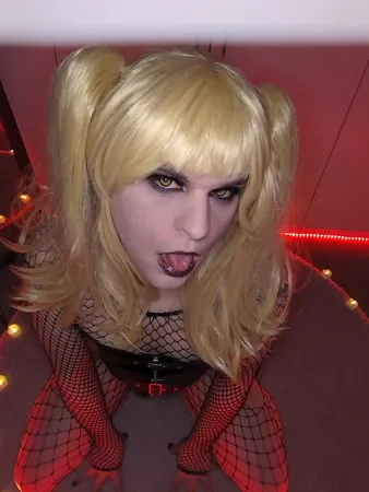 demonic goth sissy shemale tranny transgirl atl scene gothic         