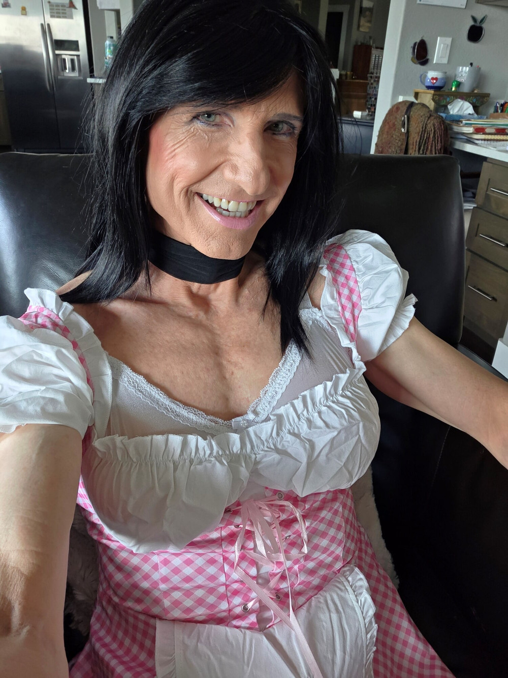 Gingham dress #16