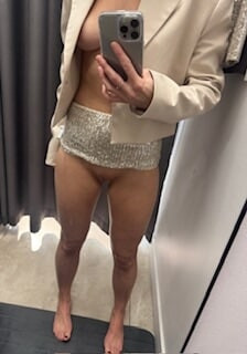 Naked in the fitting room #19