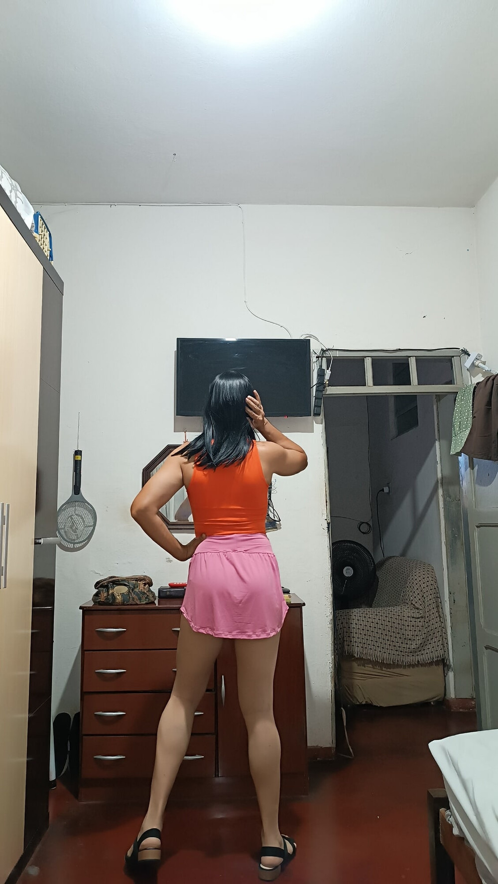 Sakura Bodysuit Orange And Dresser Pink  #17