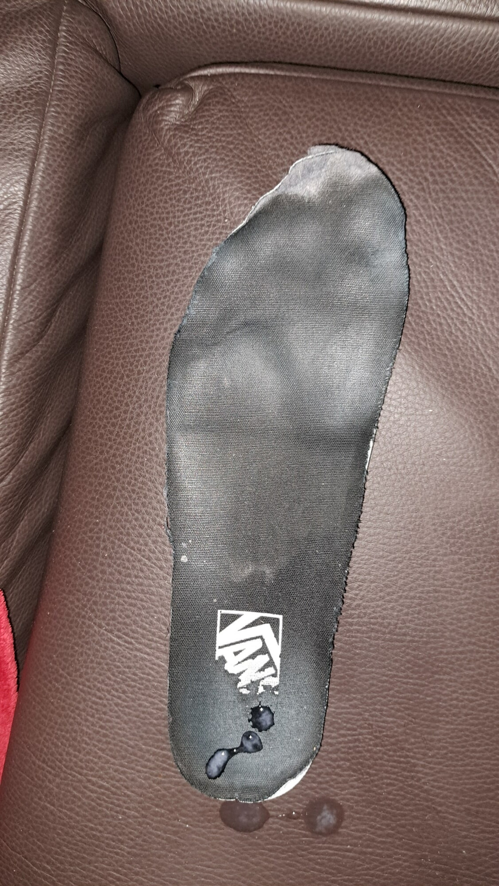 Sweaty toeprints in the stinky shoes of my girlfriend #5