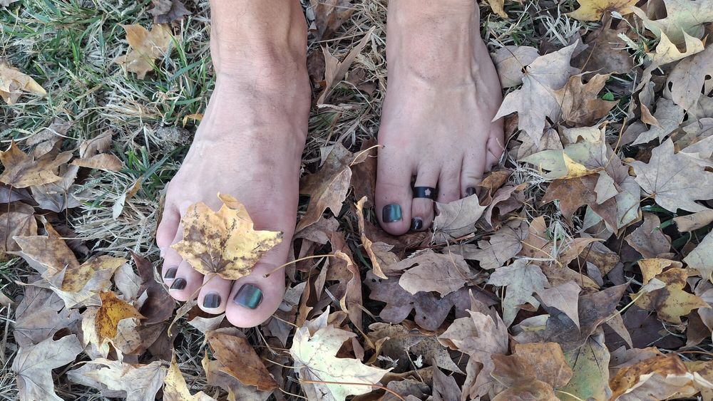 Feet in the leaves #24