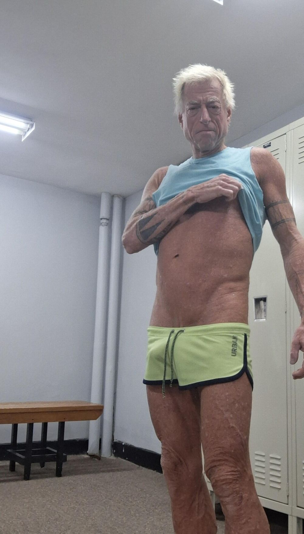 Locker room strip shots  #9