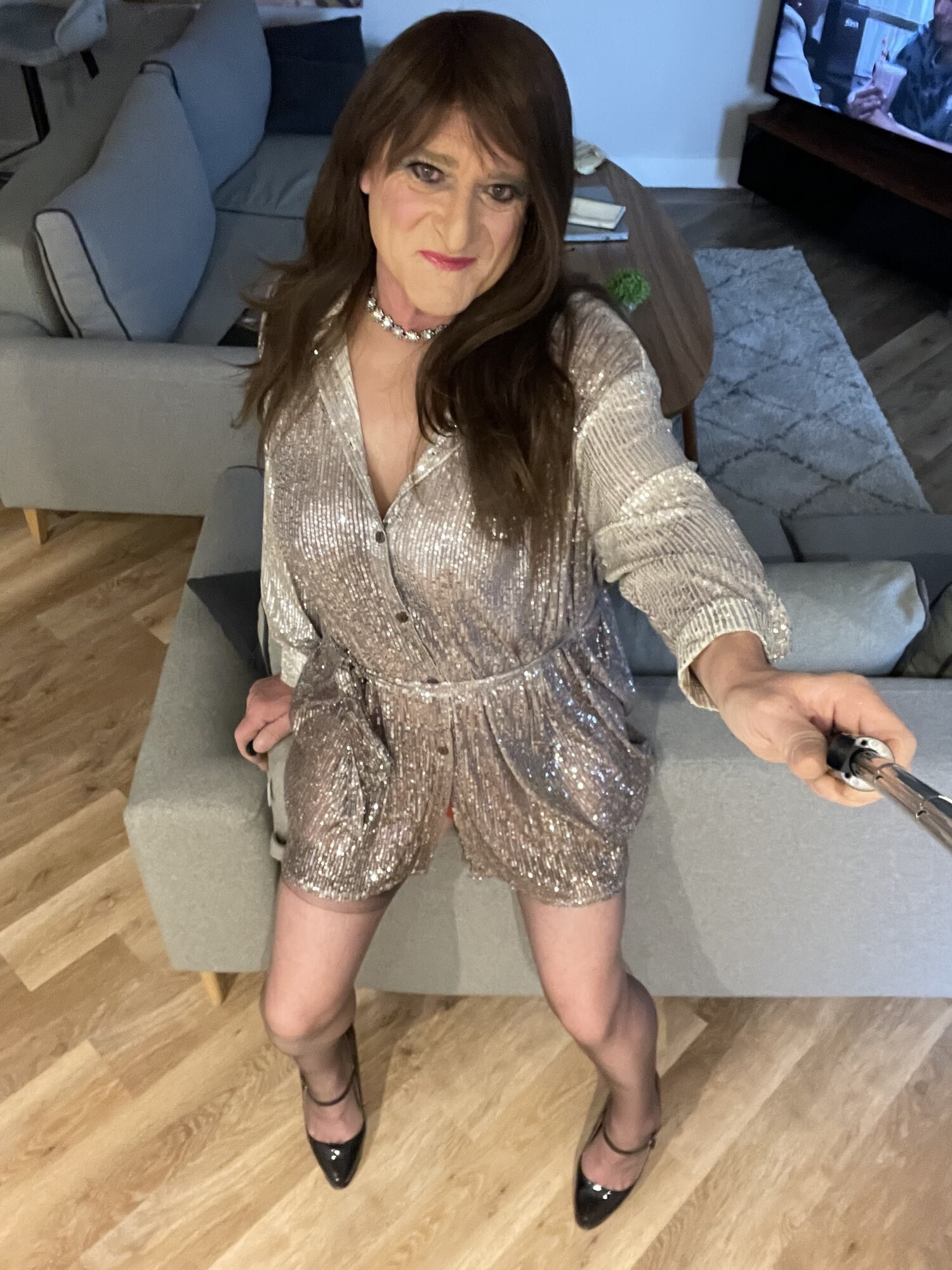 Getting ready for night out  #3