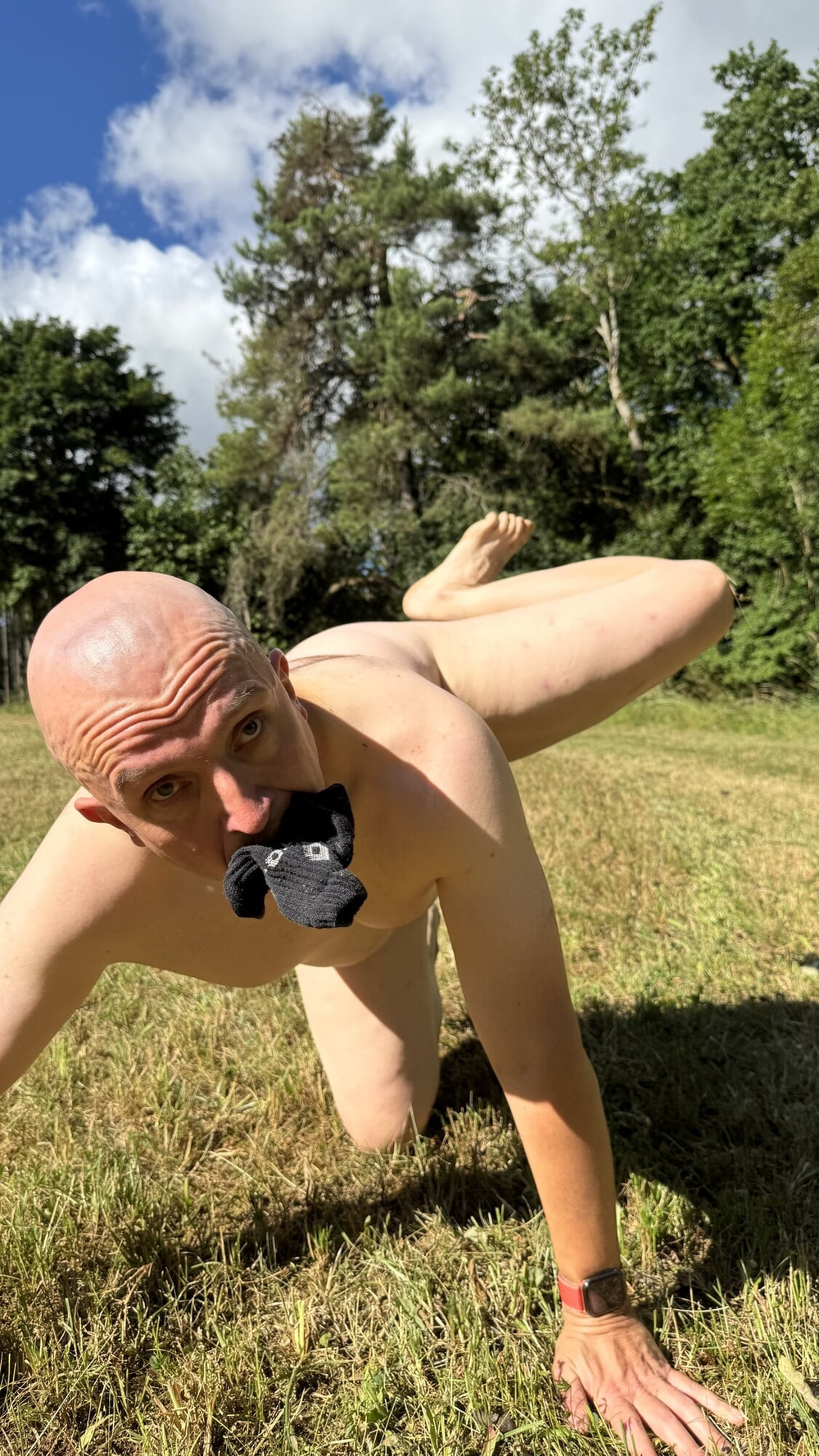 Christoph Straubinger  naked in dust - pathetic dog #8