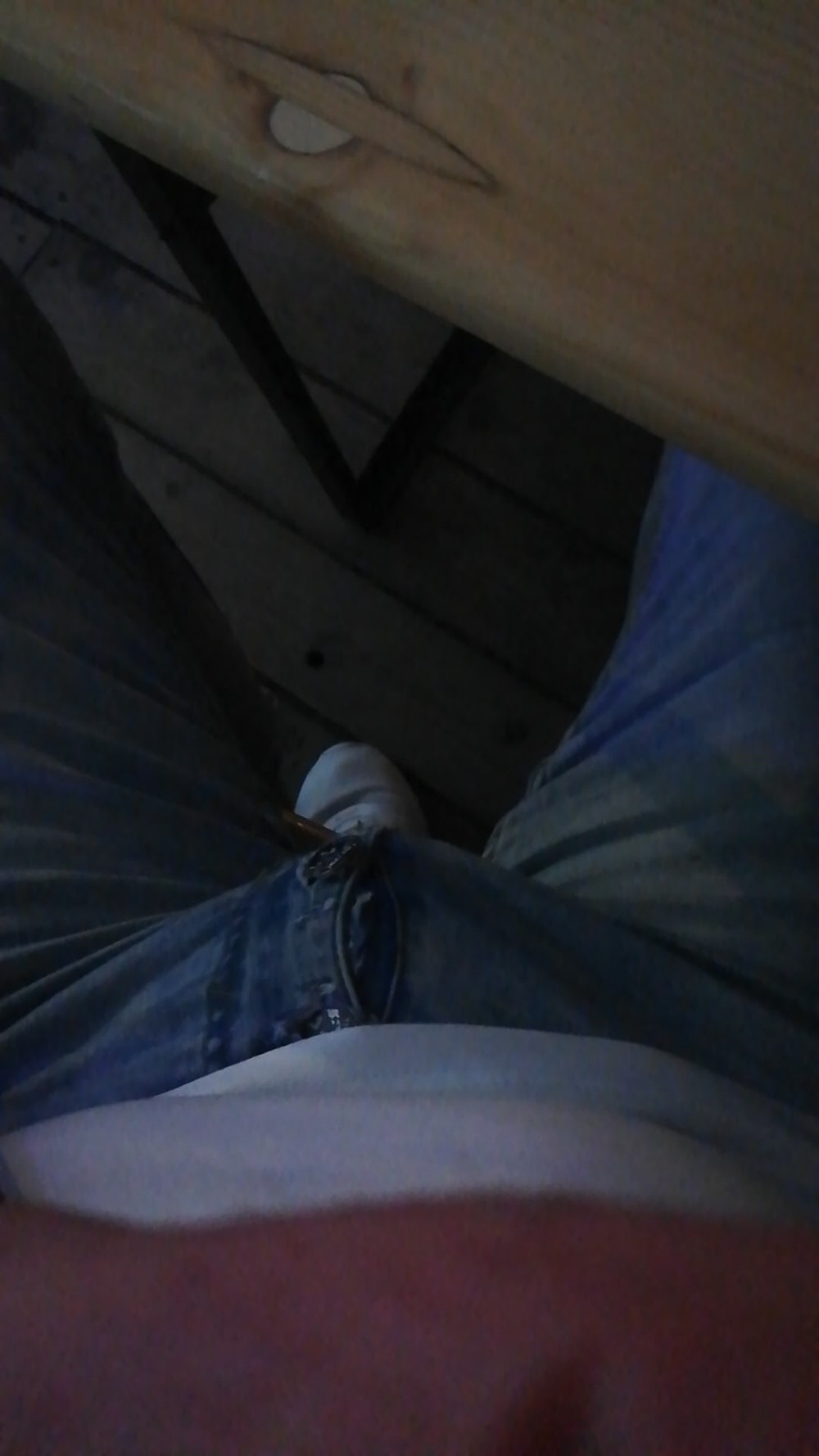 Showing off my horny bulging jeans #9
