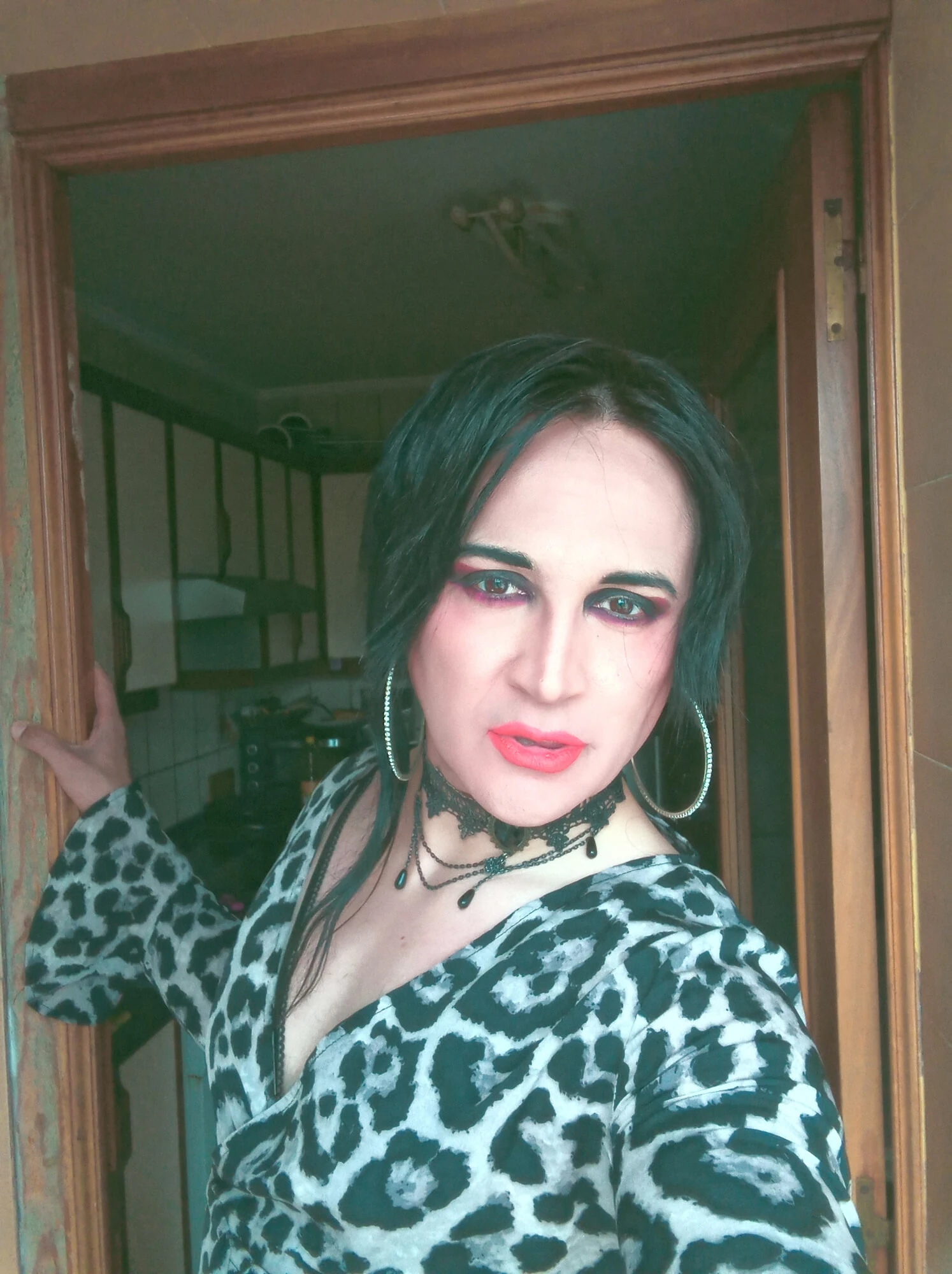 Taniax sissy in the kitchen,.april2023 #39