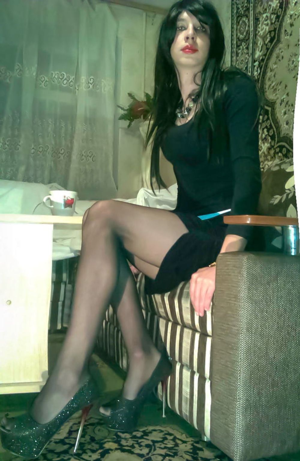 Sexy teen crossdresser vladasexytrans  #12