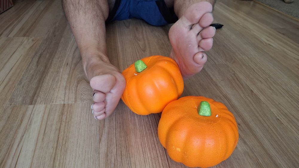 Pumpkin Foot Fetish #18