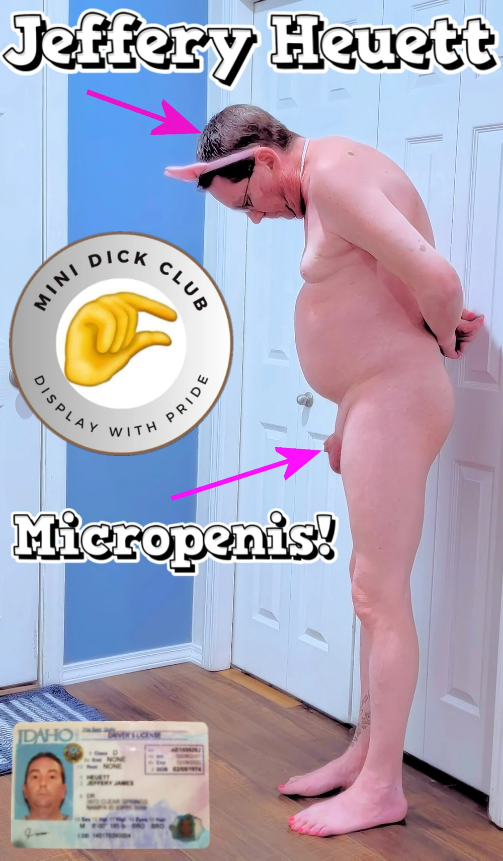 Tiny Dick Sissy Jeffery Heuett Captions #3