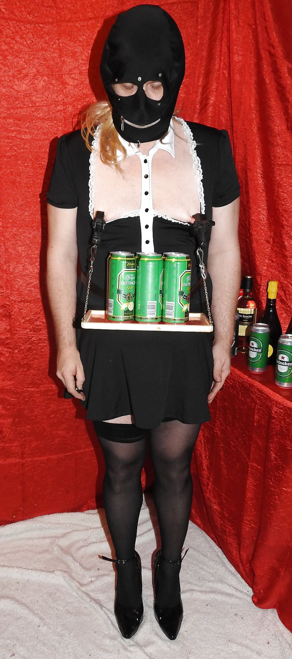 SissyMaid Serve Beer #5