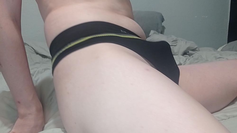 femboy thong ass spread #17