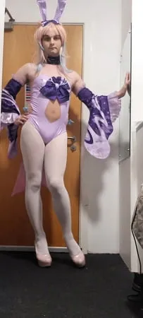 sissy aimees first time cosplaying         