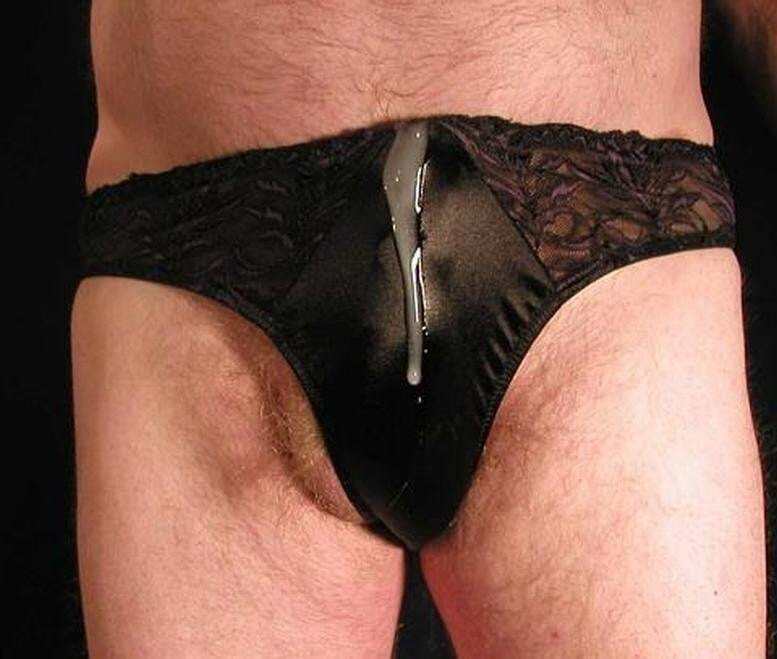 Cum through panties  #33