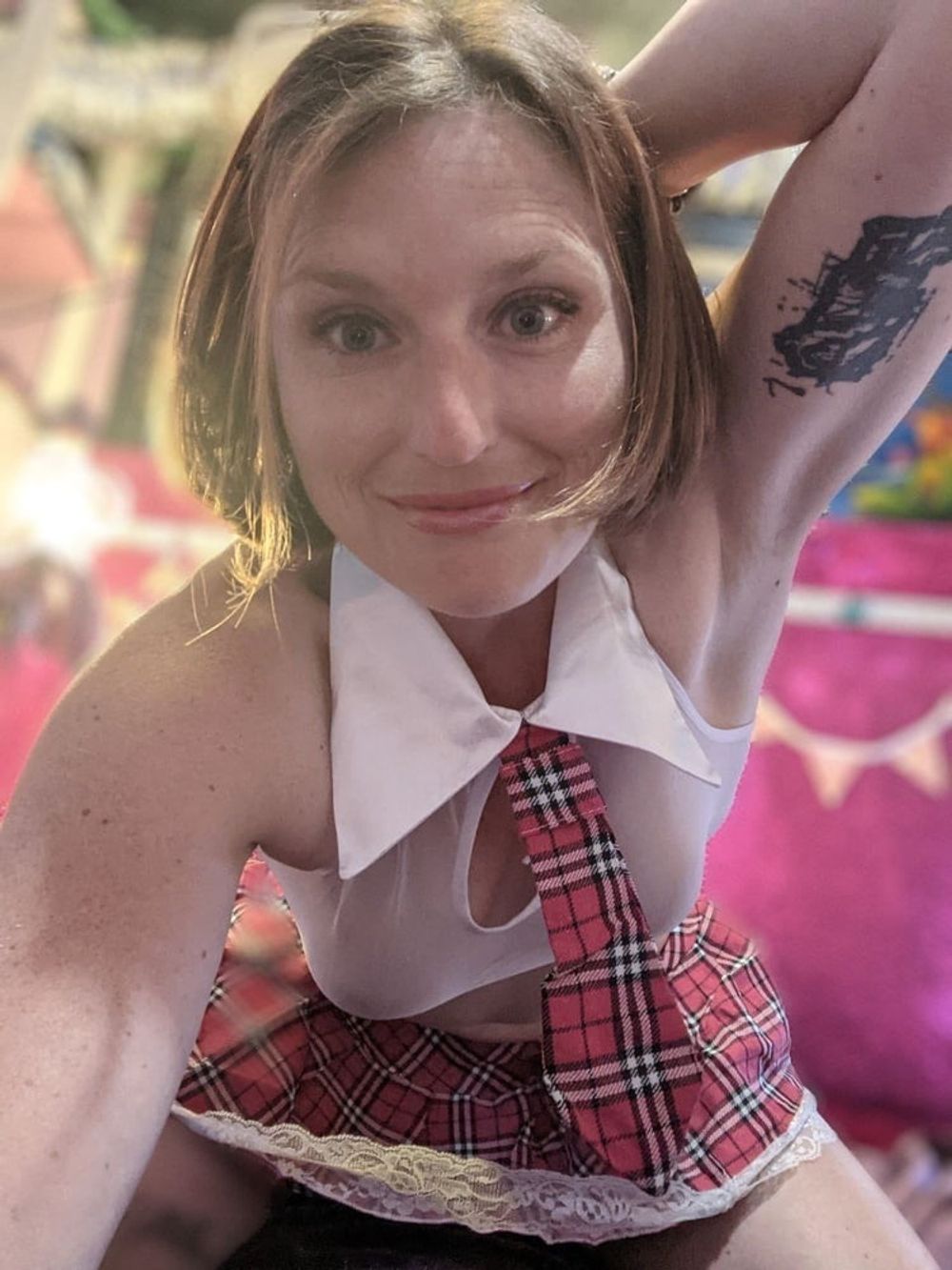 Super Sexy Smoking Hot Schoolgirl Outfit Shoot #11