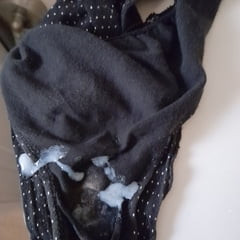 cum on dirty underwear  of my partner