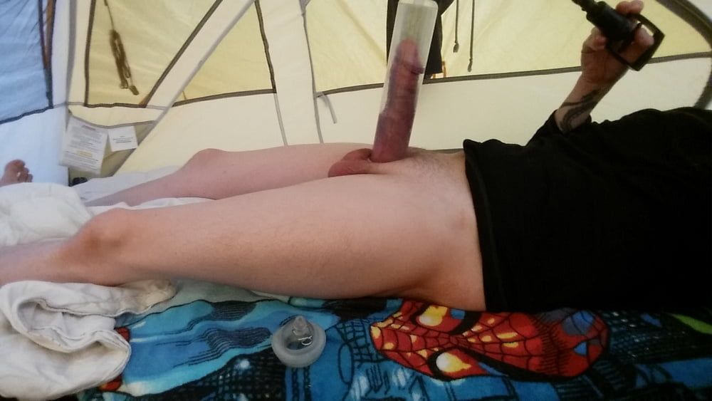 Camping With A Big Cock #4