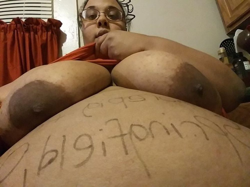 Dumb SSBBW Slut Jessica Jones&#039; Bodywriting  #12