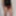 A BLACK TIGHT NET SHORTS WITH A RED G- STRING. #2
