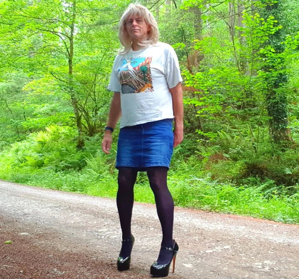 Sissy Grace in the Forest #4