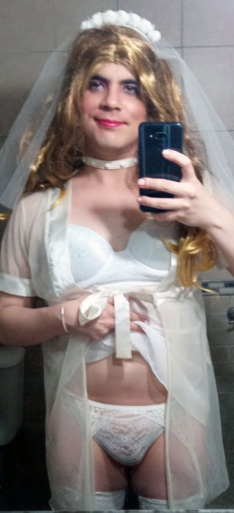 Sexy crossdressing bride Felixa #2