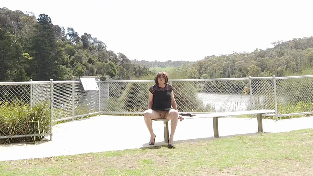 Crossdress roadtrip- local dam #6