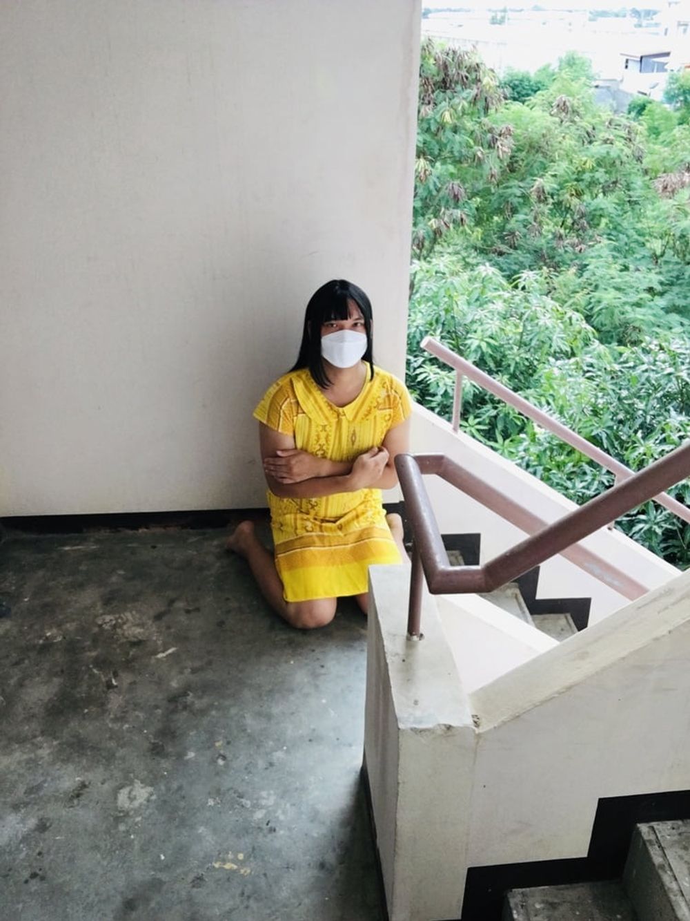 Dress Yellow Teen ladyboy #31