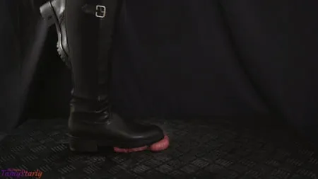 i just want to crush your cock and clean my riding boots         