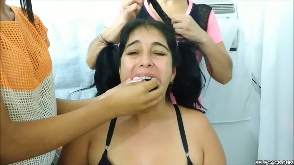 South American MILF Turned Gag Slut - Selfgags #6