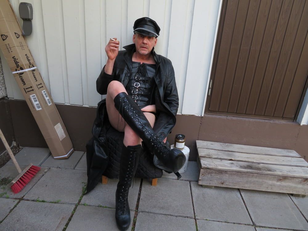 Kinky leather gay Juha Vantanen from Finland #9