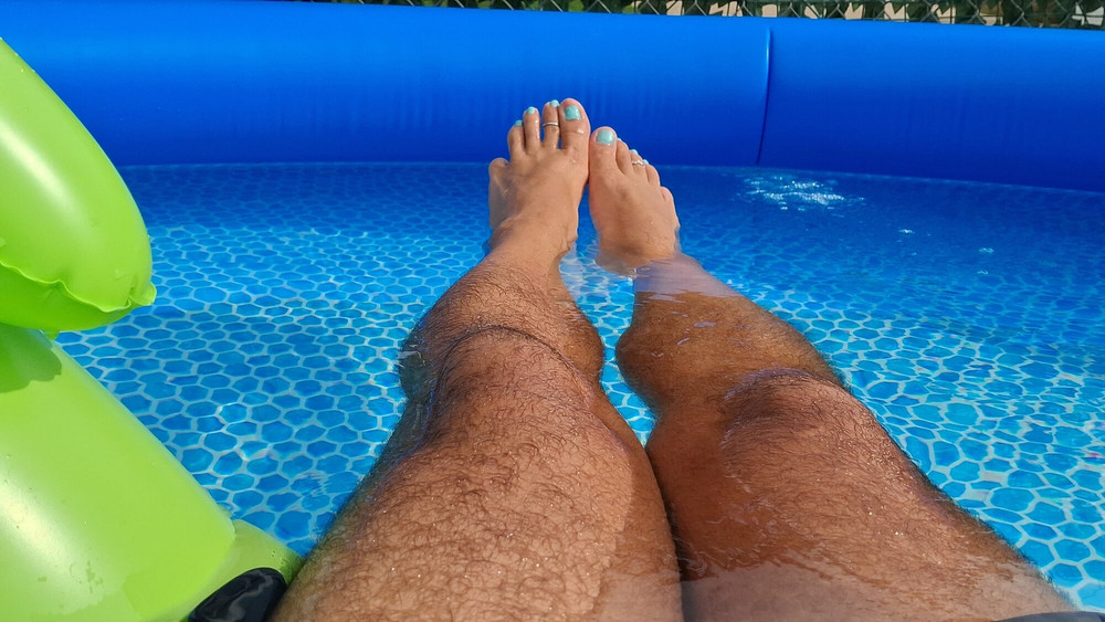 My feet in different poses and situations #11