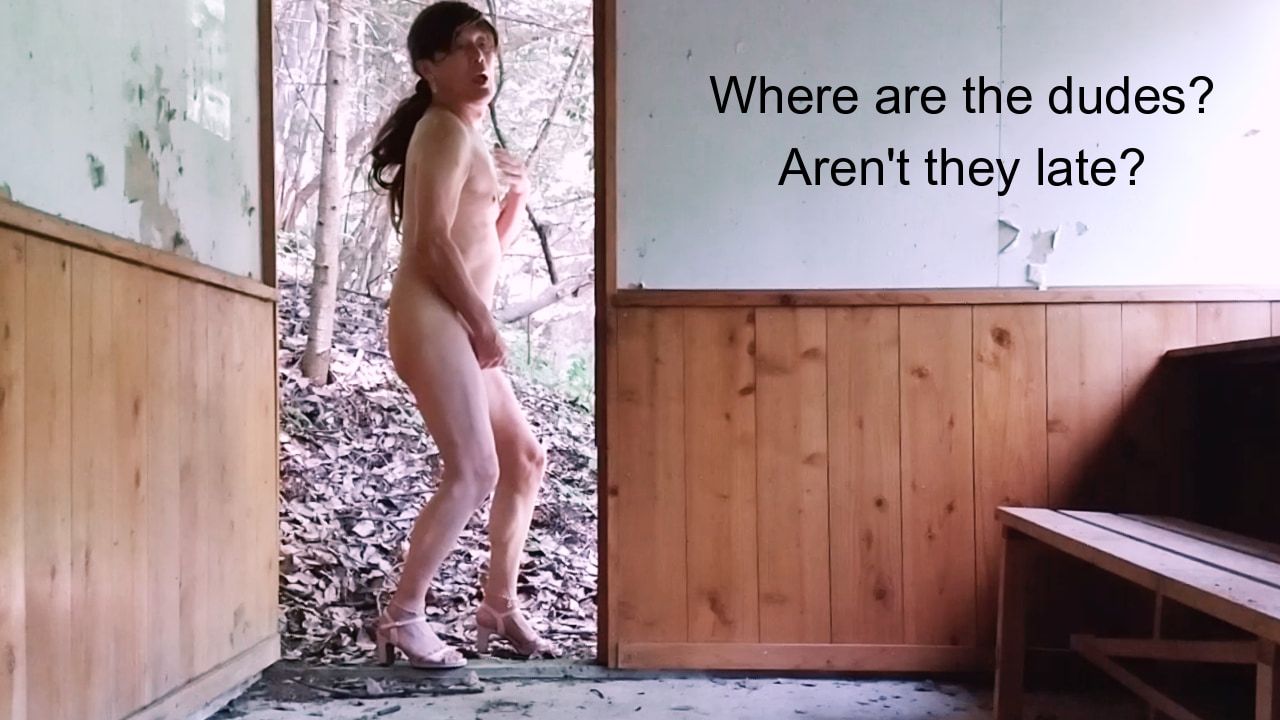 Naked Pai-chan in the Tranny Hunters Forest #14
