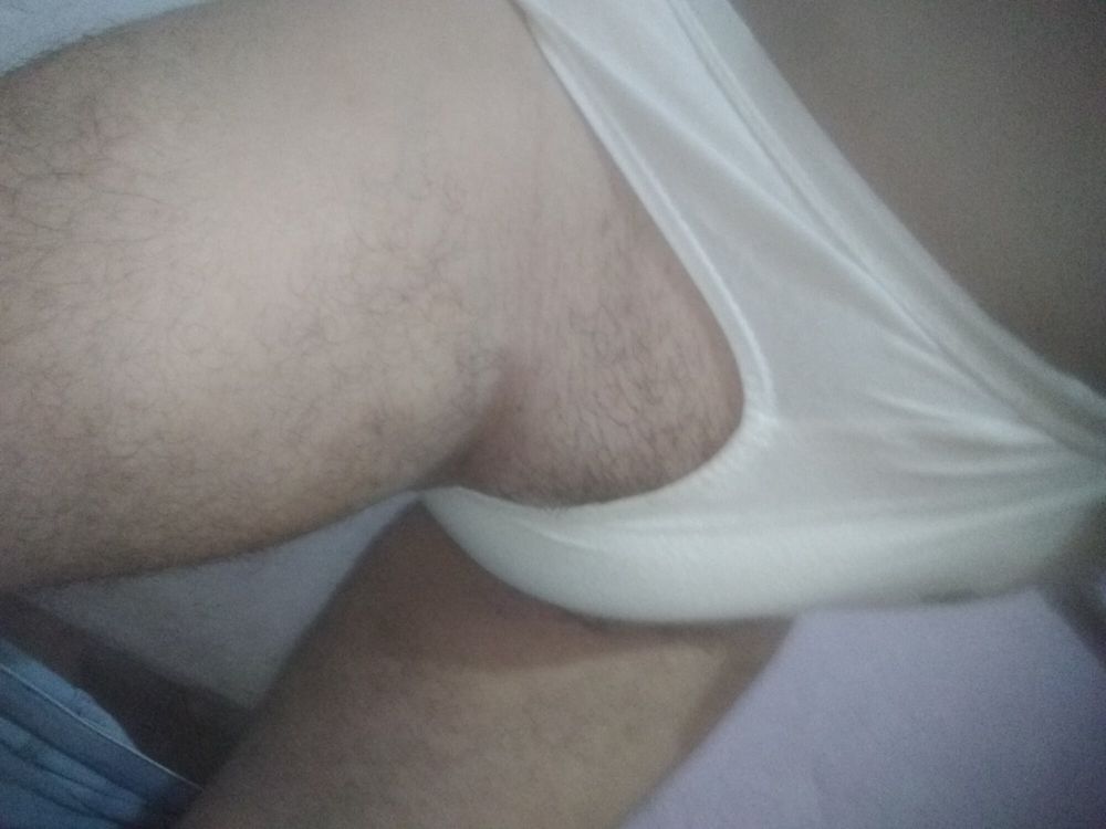 horny white underwear #4