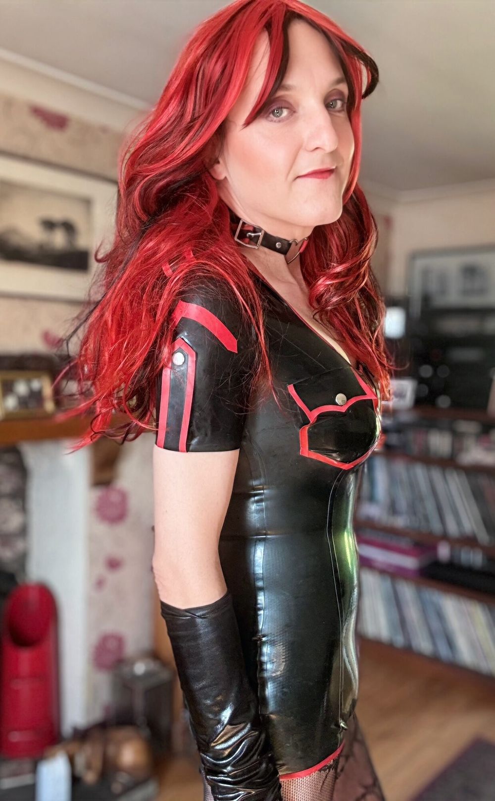 Slut gurl dresses in latex and pvc for you! #14