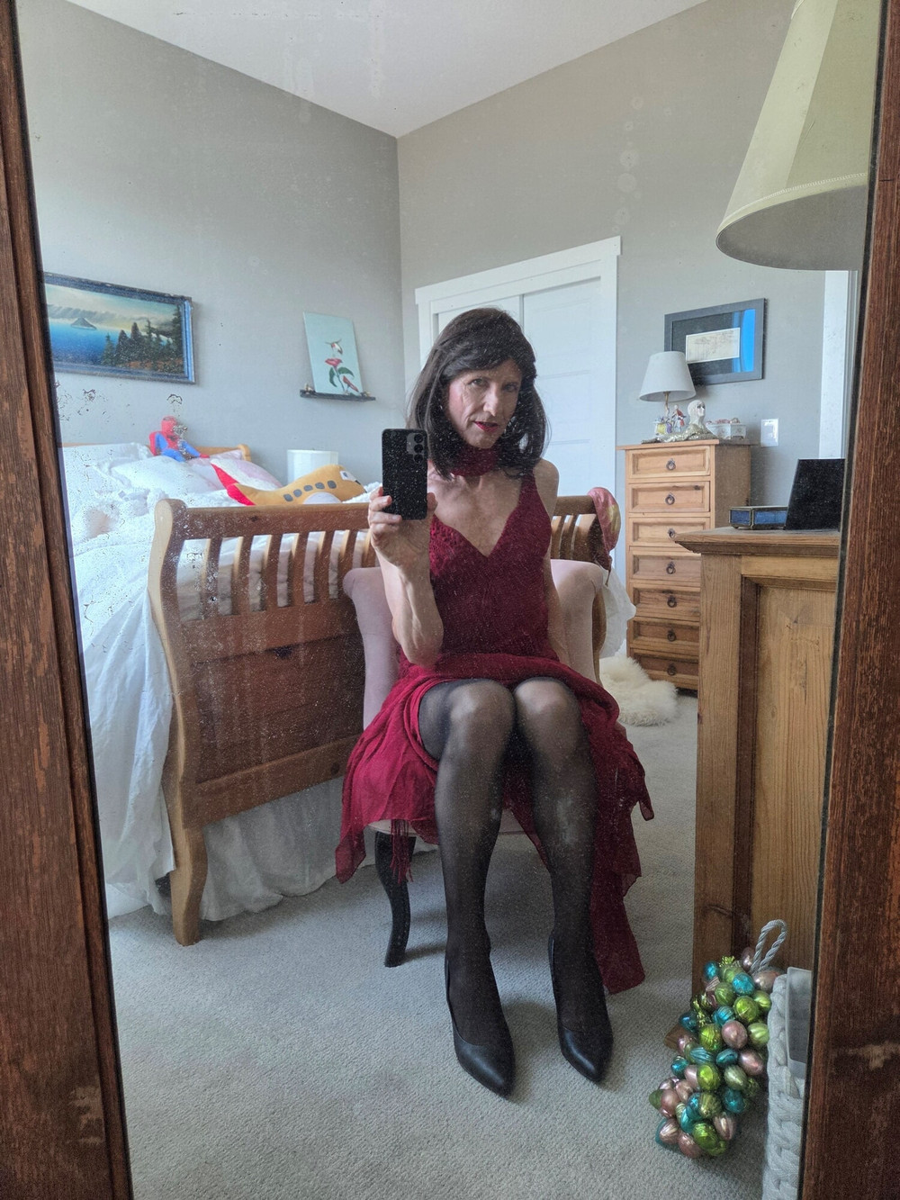 Red dress two #8