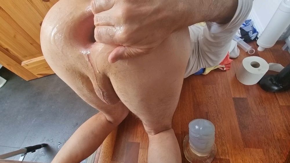 Beautyfull boy ass fucked by huge dildo 8,2cm! #8