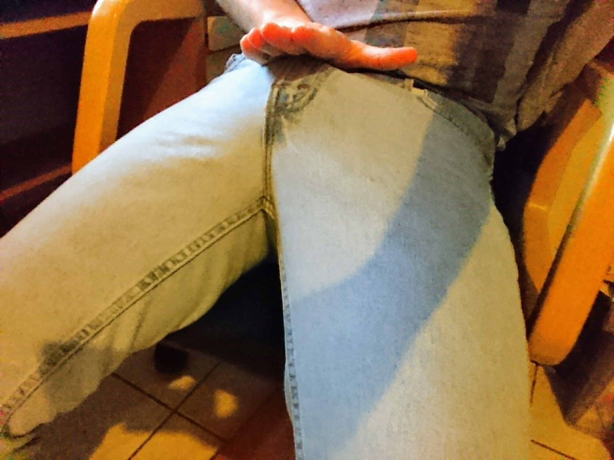 Erection in pants #21