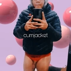 개그와 후디 재킷