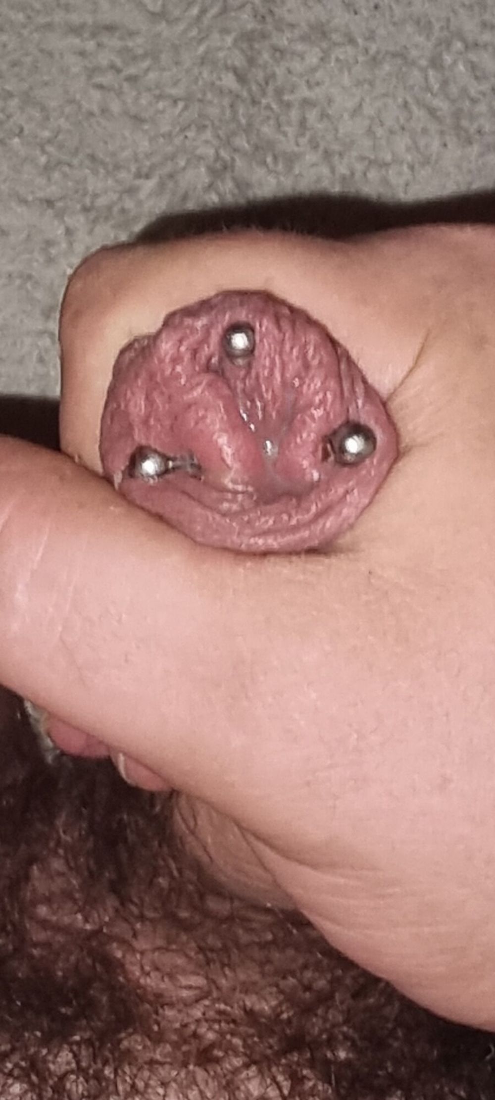 CUM COCK PIERCED #2