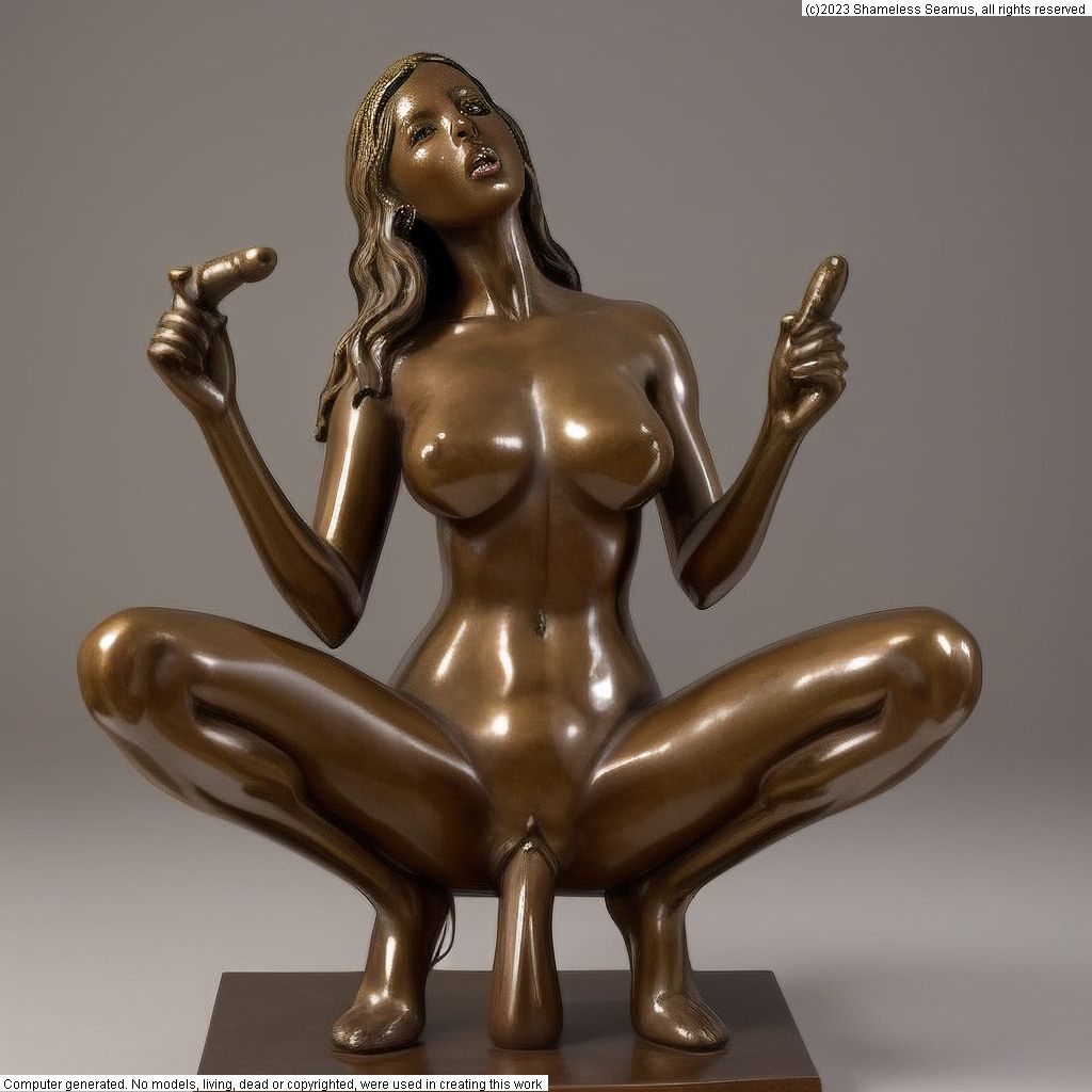 Erotic Bronze Sculpture Garden #13