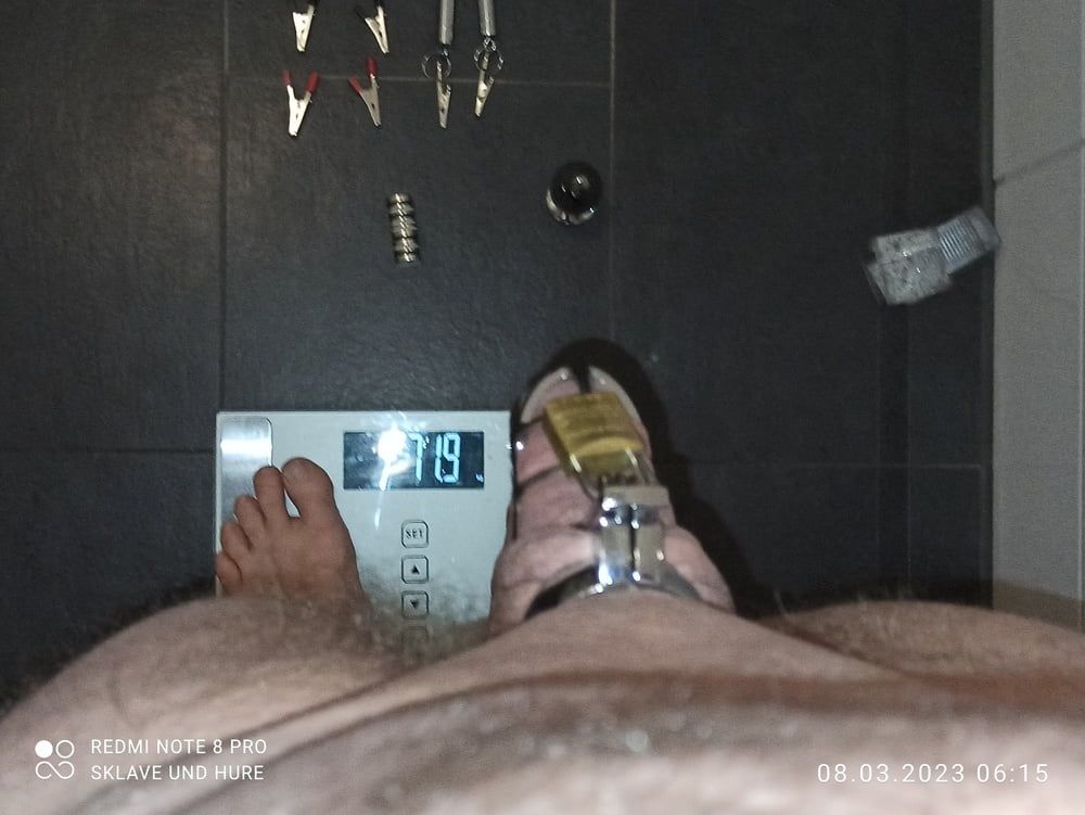 weighing, humiliation, punishment, cagecheck of 08.03.2023 #2