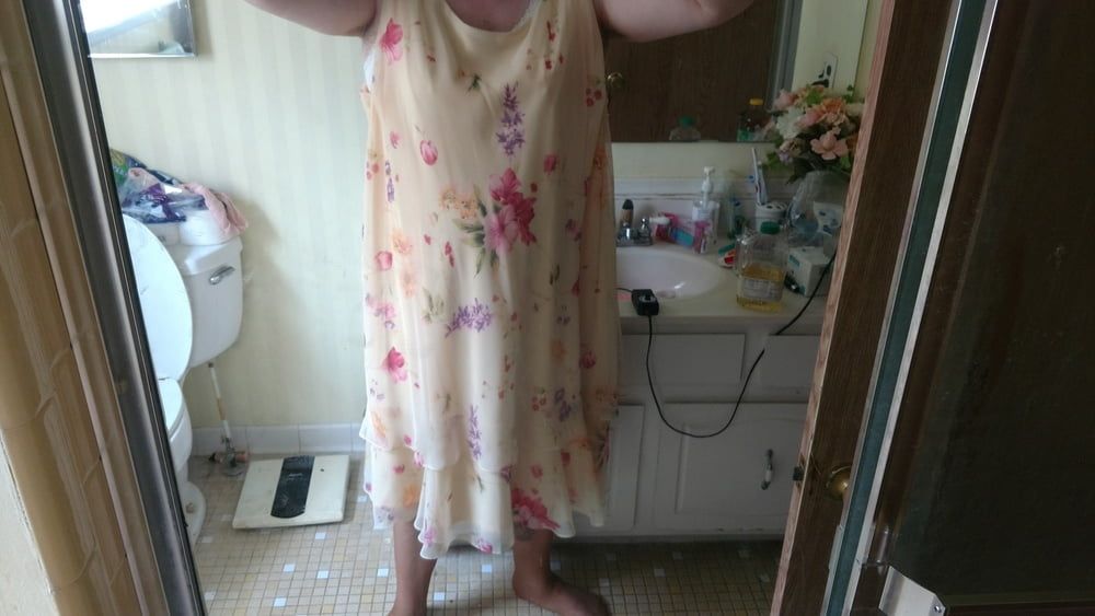 Getting dressed in mommies lingerie #4