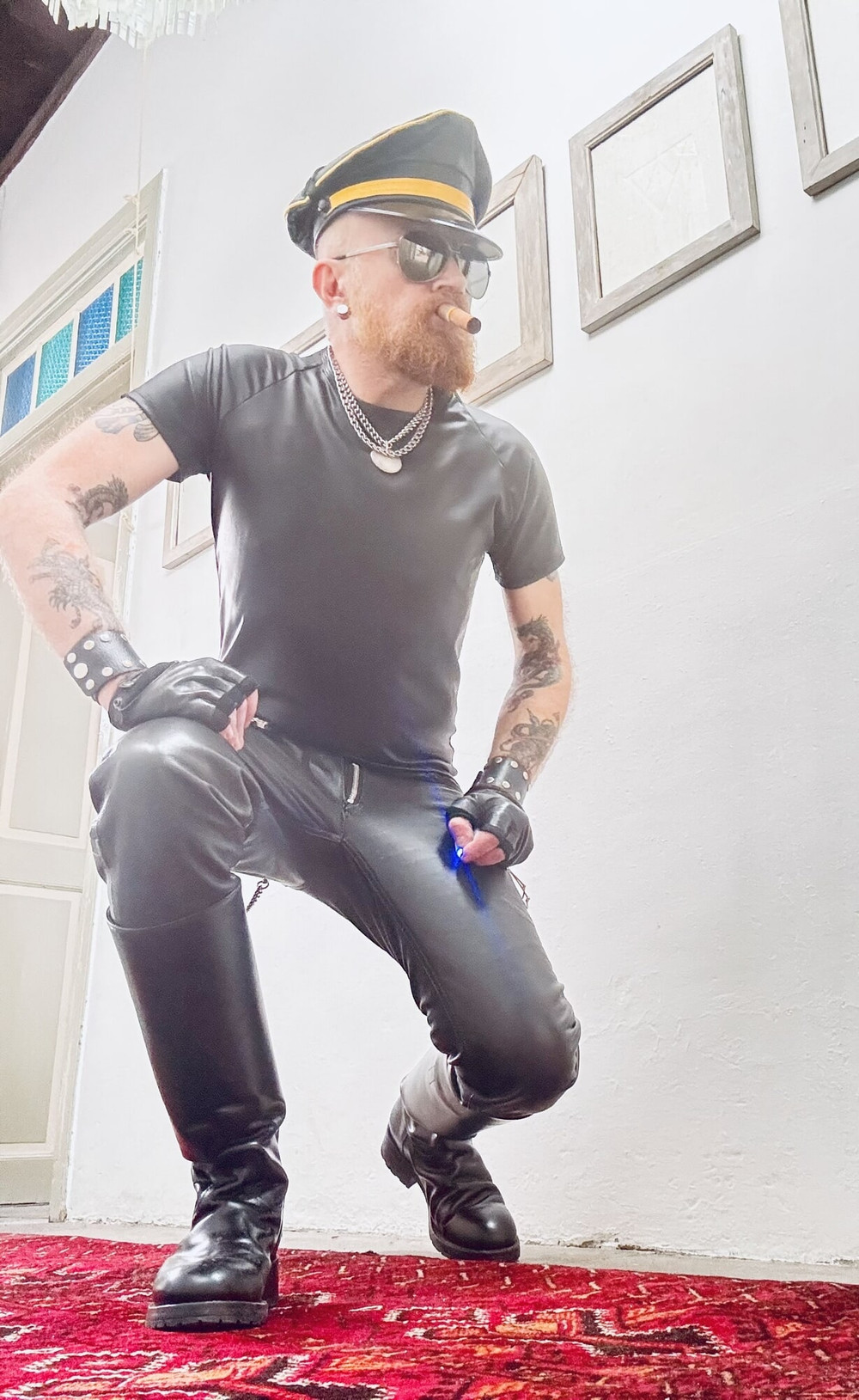 Hot Leather man  #6