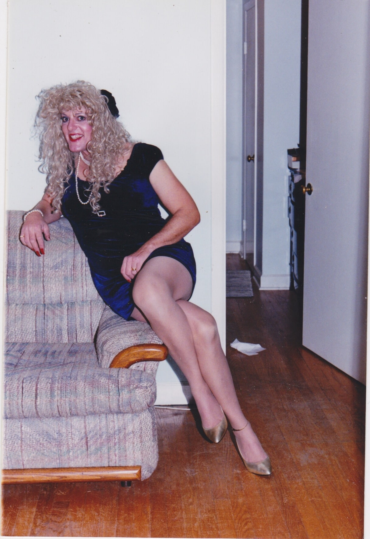 My Blue Cocktail Dress Part 1