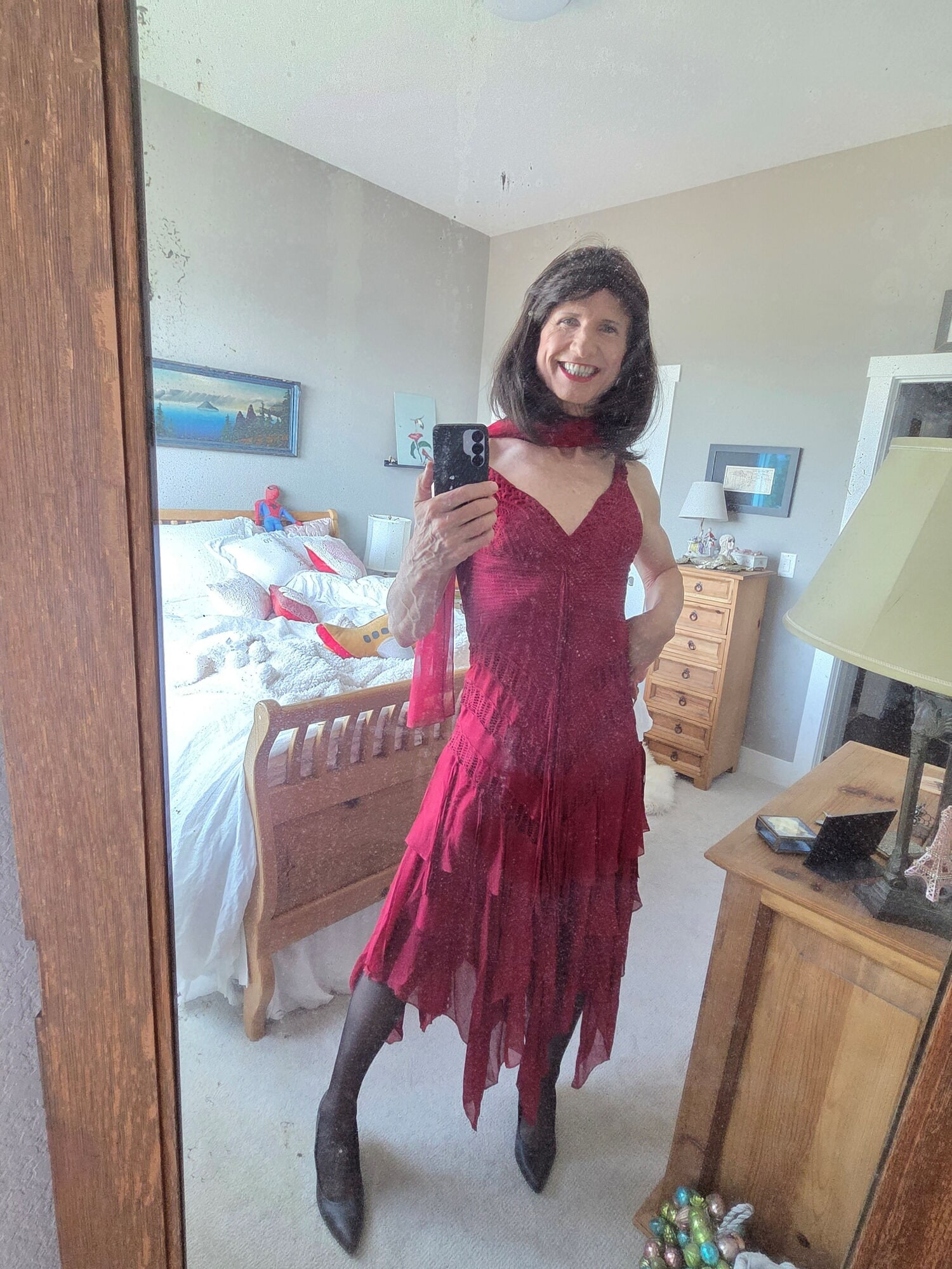 Red dress two #25