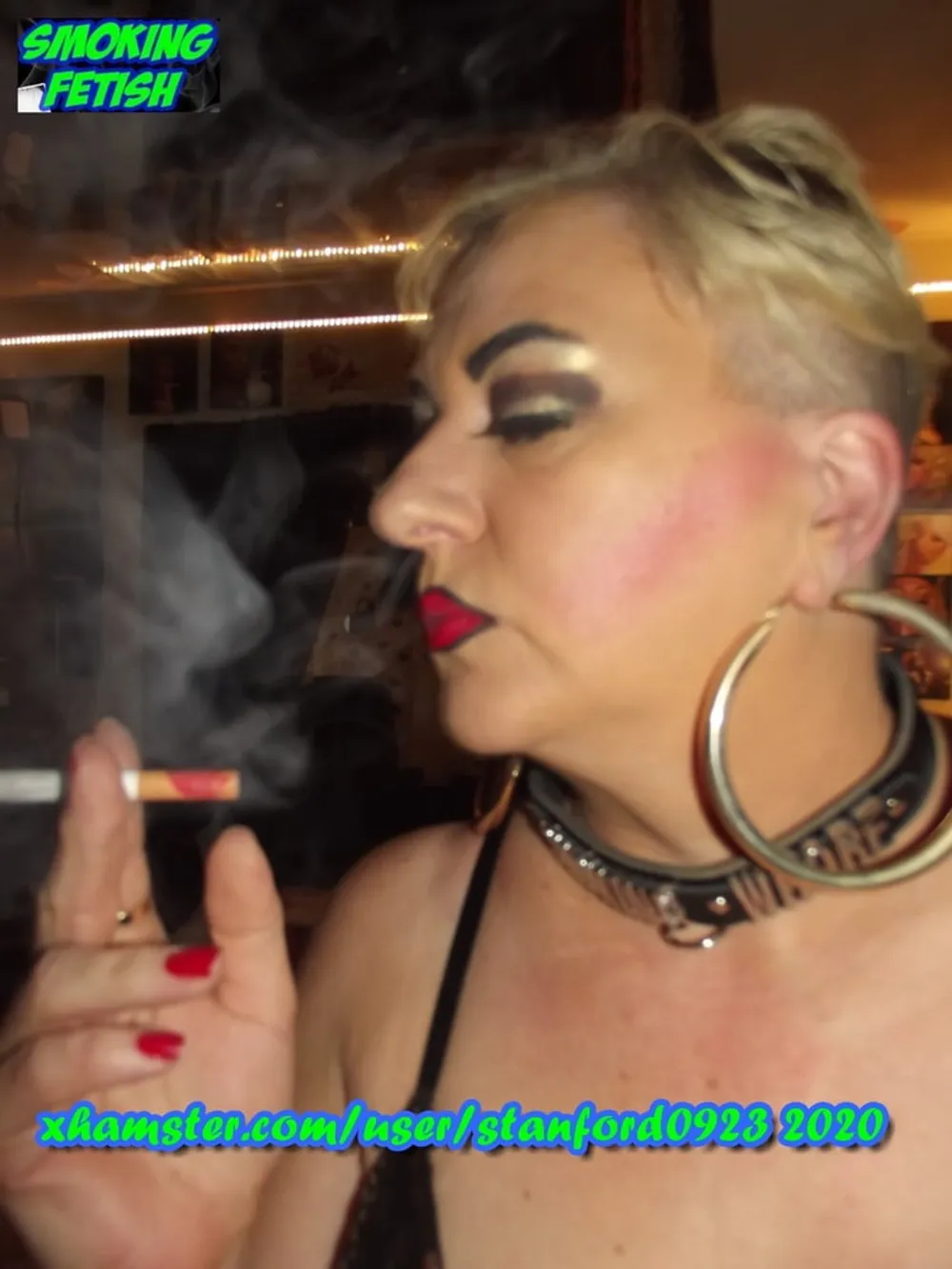 SMOKING FETISH WHORE #41